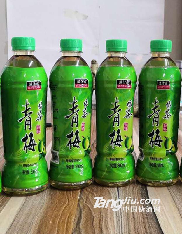 溢汁园青梅绿茶500ml