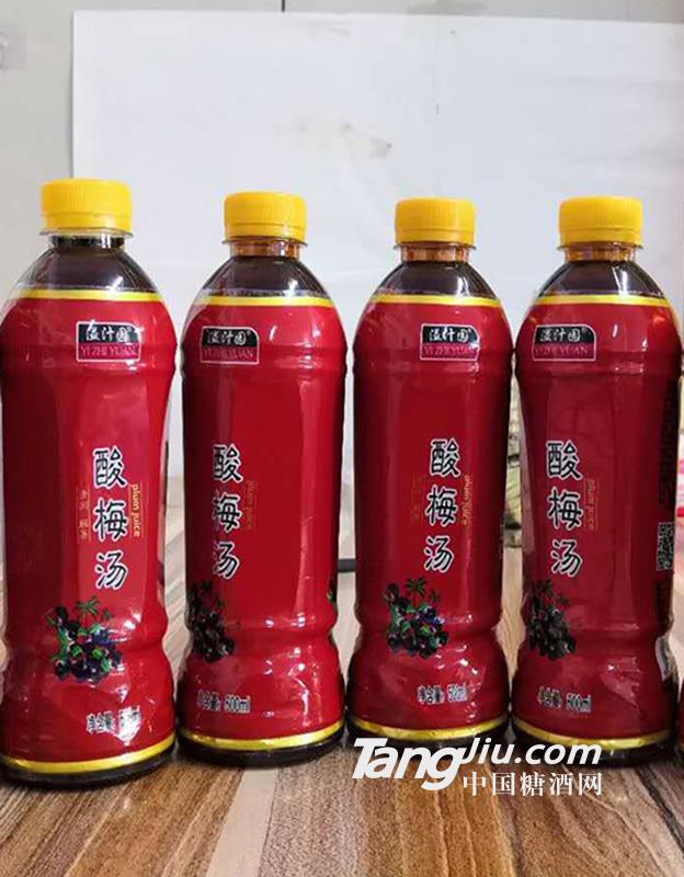 溢汁园酸梅汤500ml