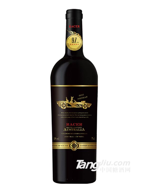 澳洲赛车手金袋鼠西拉干红葡萄酒-750ml