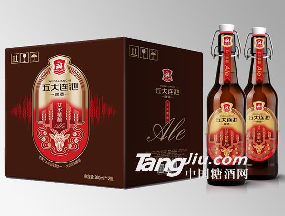 五大连池艾尔精酿啤酒500ml×12