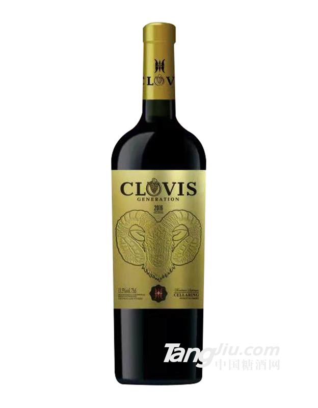 克洛维一世窖藏干红葡萄酒（小羊庄）-750ml