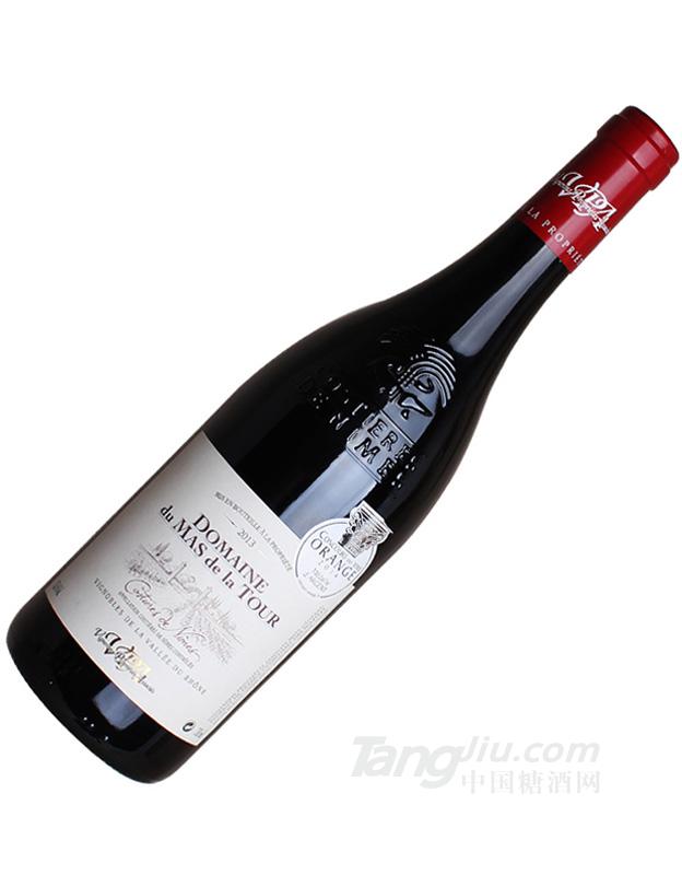 法国波尔多尼姆产区AOP原装进口红酒750ml