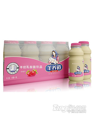 羊养道-羊奶乳酸菌饮品草莓味-100mlx4瓶
