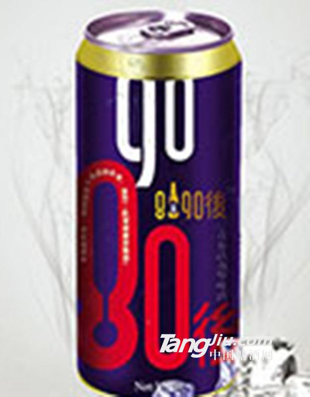 8090后啤酒蓝罐500ml