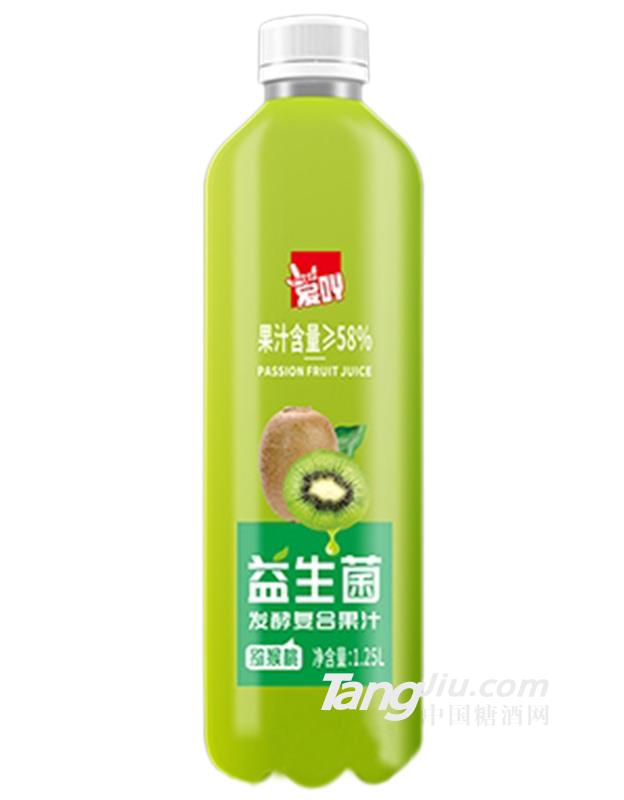爱吖益生菌猕猴桃复合果汁1.25L