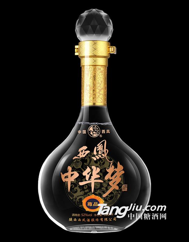 西凤中华梦尊品52度浓香型白酒-500ml