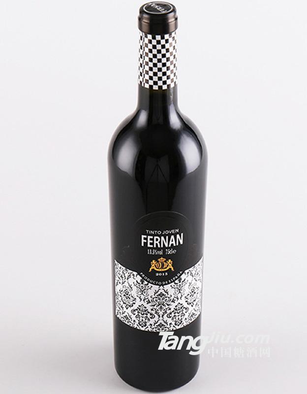 西班牙费尔南干红葡萄酒750ml