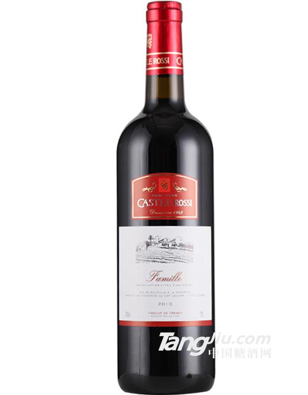 法国罗茜家族干红葡萄酒750ml