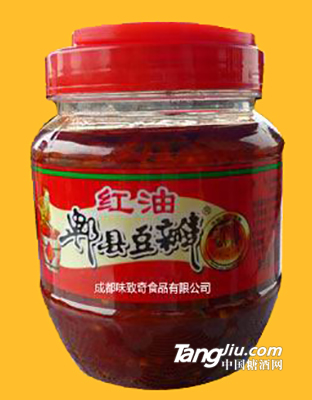 味致奇瓶装红油豆瓣500g