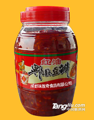 味致奇瓶装红油豆瓣1450g