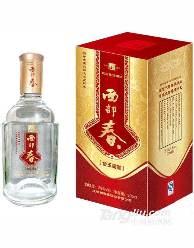 西部春金玉满堂500ml