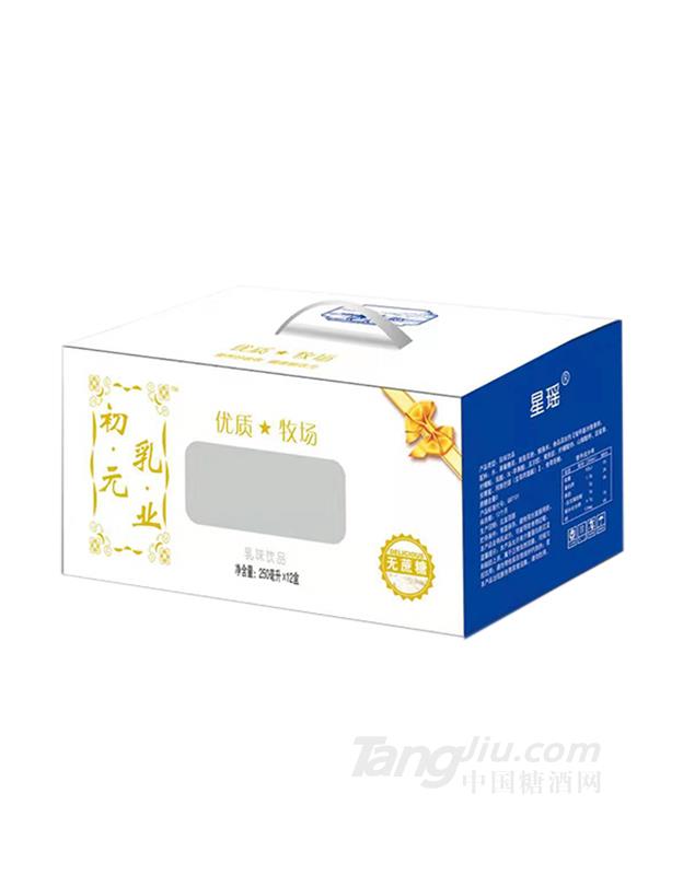 星瑶无蔗糖乳味饮品250mlx12盒