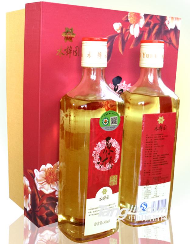 木梓园天地盖山茶油礼盒500mlx2