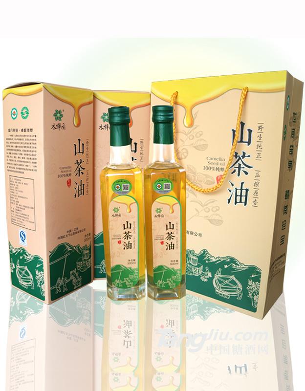 木梓园山茶油黄盒500ml