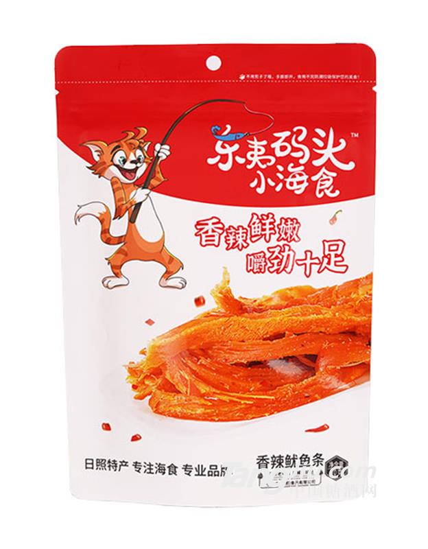 东夷码头小海食香辣鱿鱼条50g