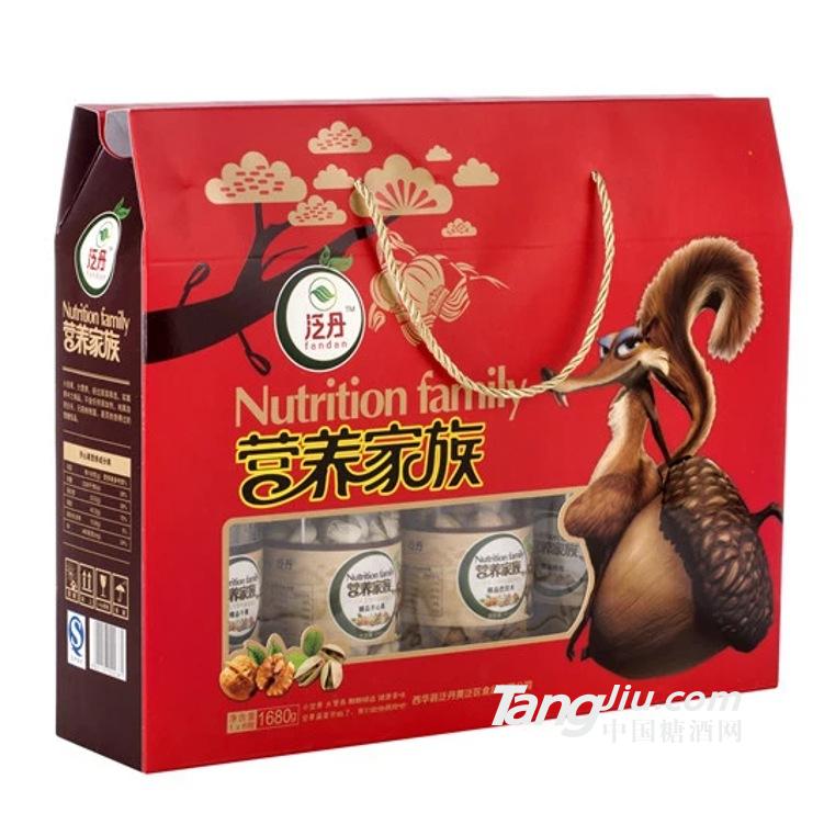坚果礼盒组合8瓶零食大礼包
