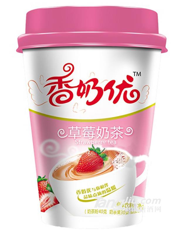 香奶优草莓奶茶 固体饮料80克