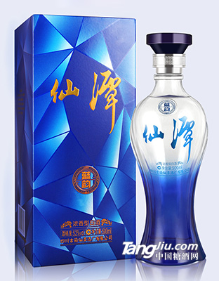 潭酒 仙潭蓝韵 52°500ml