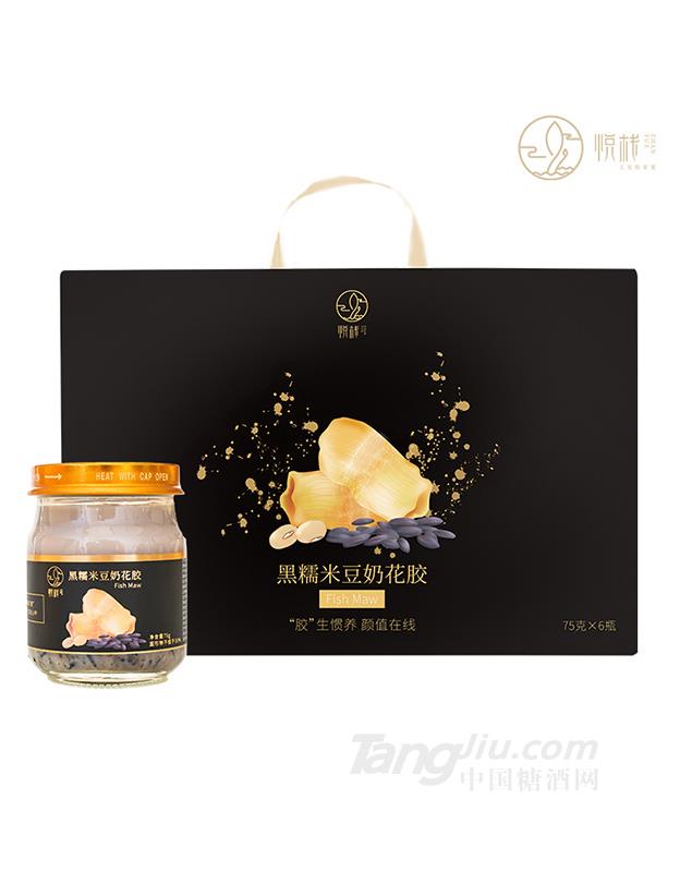 黑糯米豆奶花胶75g×6瓶