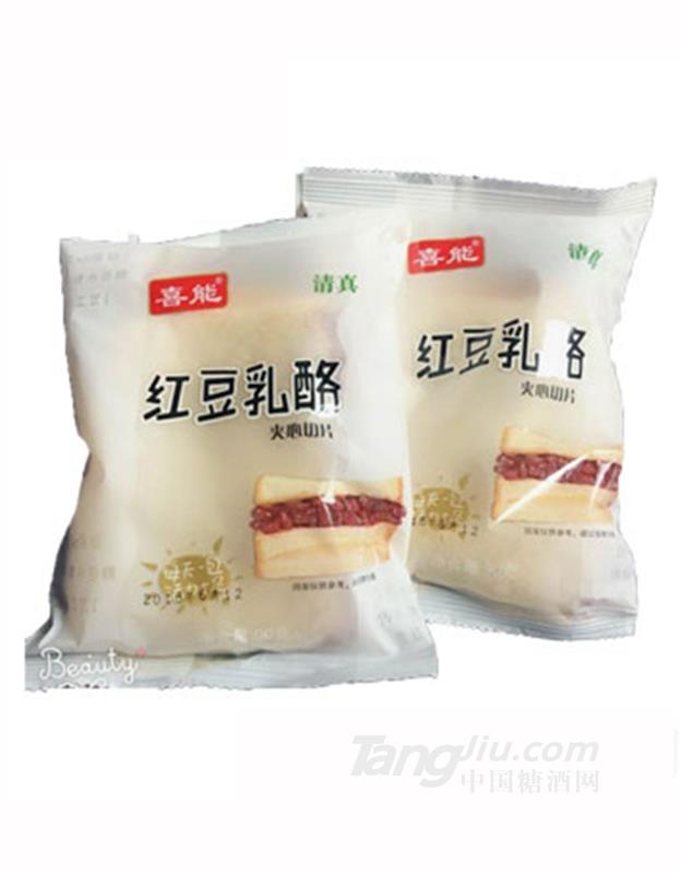 喜能红豆乳酪夹心切片