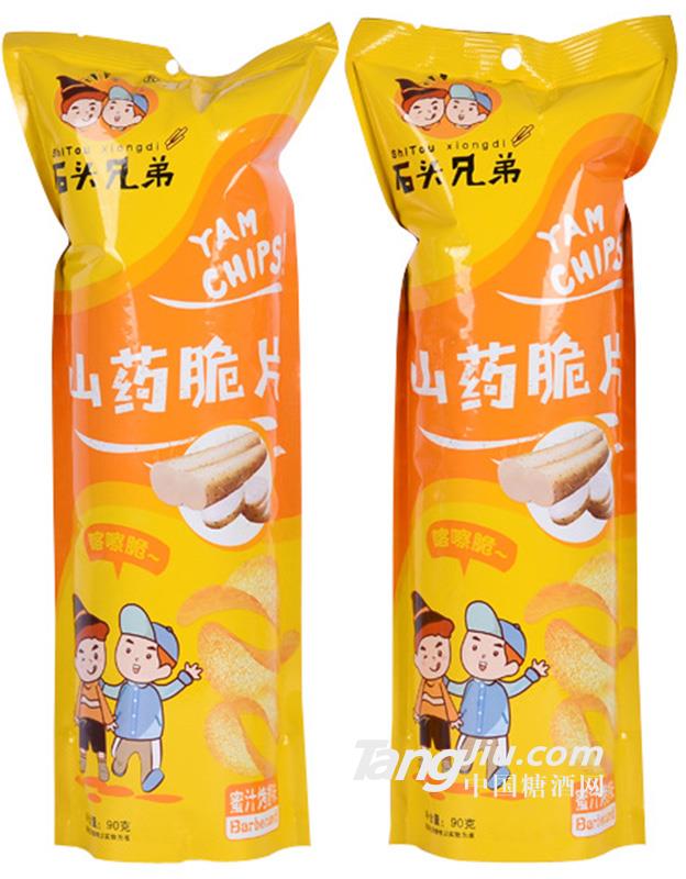 山药脆片蜜汁烤翅味