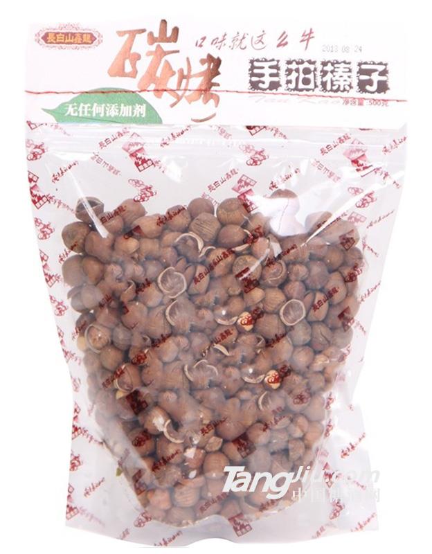 长白山鑫龙品牌—碳烤开心松子