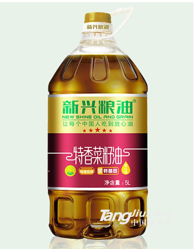 新兴粮油特香菜籽油5L