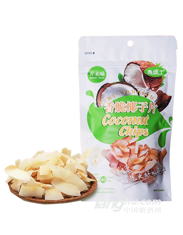 麦维士香脆椰子片芥末味