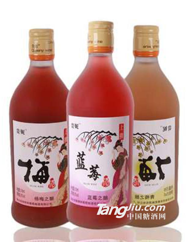 青梅 蓝莓果酒梅子酒女生低度酒-500ml