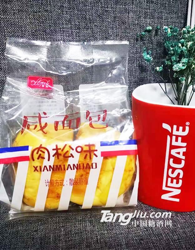 喜兔咸面包肉松味散装称重
