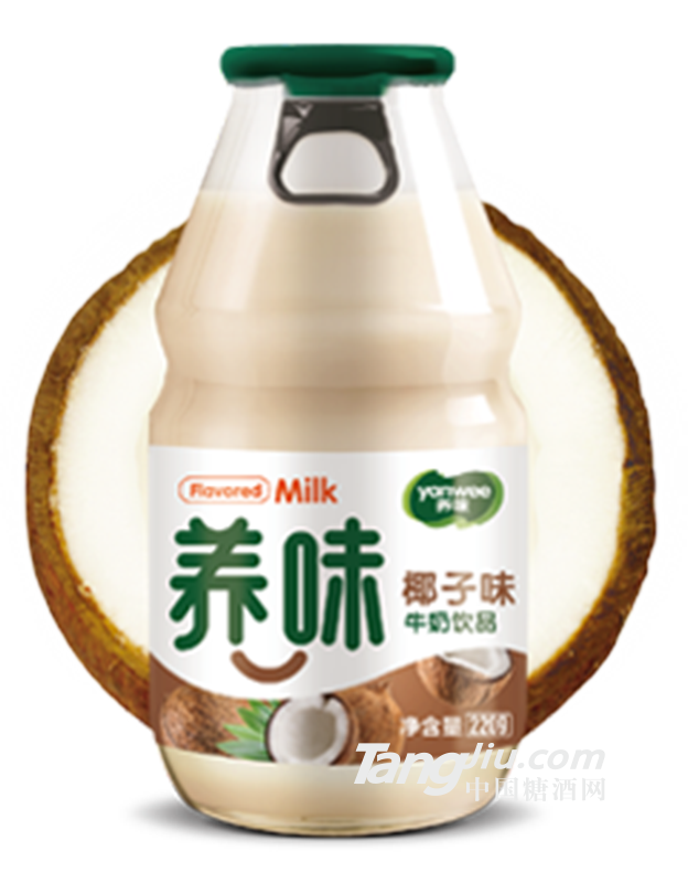 养味牛奶饮品椰子味220g