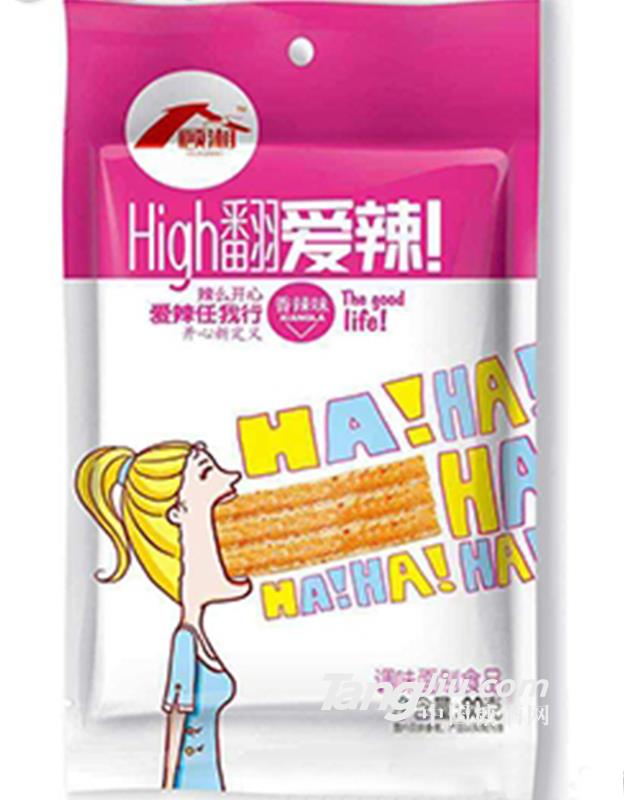 顾湘high翻爱辣辣条香辣味80g