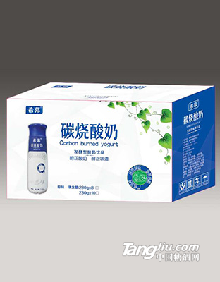 希幕炭烧酸奶箱装230g