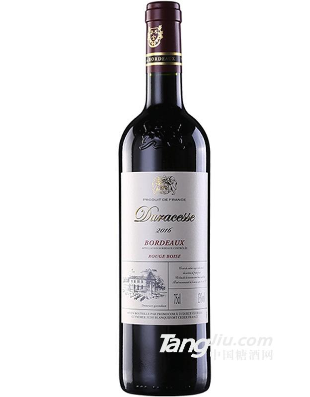 法国2016杜卡斯红葡萄酒750ml