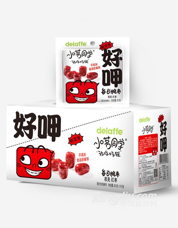 小茗同学好呷每日脆枣375g