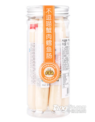 不逗喵蟹肉鳕鱼肠180g