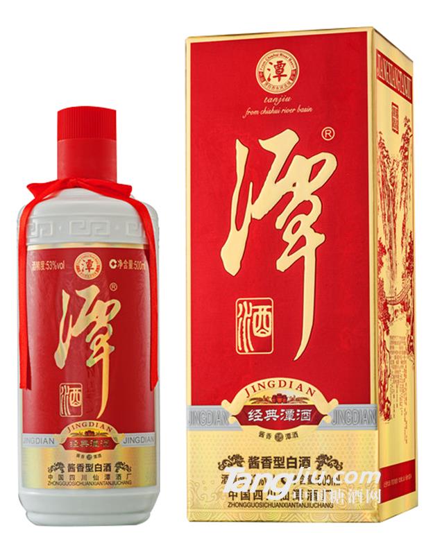经典潭酒53度酱香型白酒-500ml