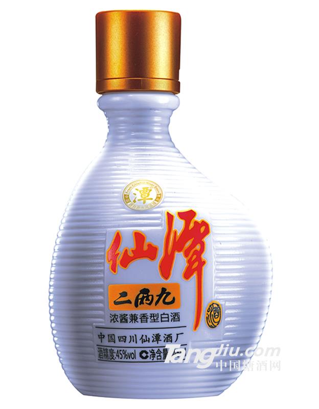 仙潭大肚潭45度酱香型白酒-145ml
