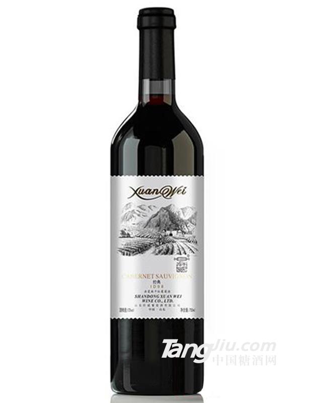 轩威经典ID98赤霞珠干红葡萄酒750ml
