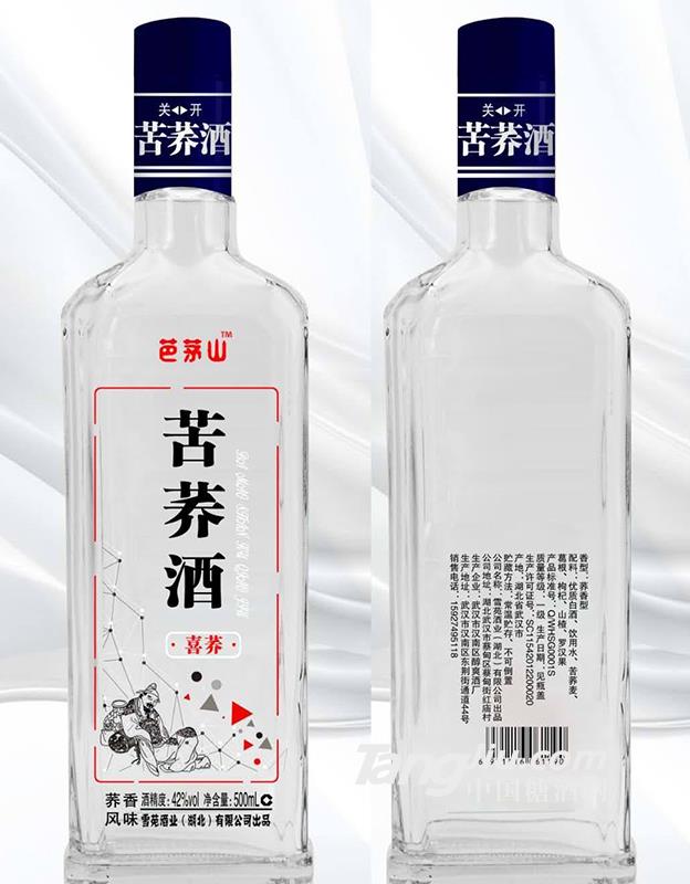芭茅山苦荞酒（禧荞）42度-500ml