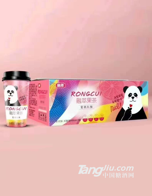 融萃果茶（蜜桃红柚）