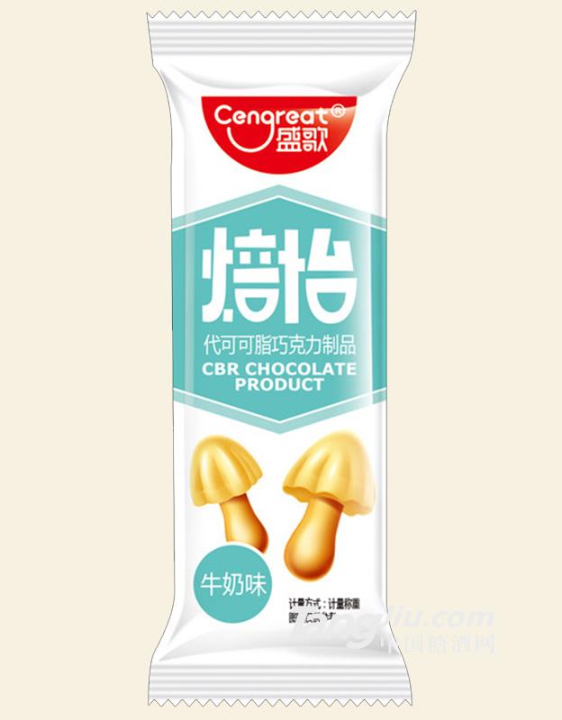 盛歌蘑菇巧克力饼干牛奶味