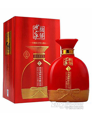 52度馥郁世家酒红灿500ml