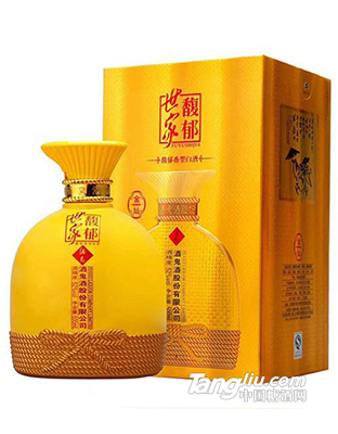 52度馥郁世家酒金灿500ml