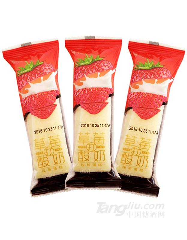 舜丰纯蒸蛋糕草莓酸奶味