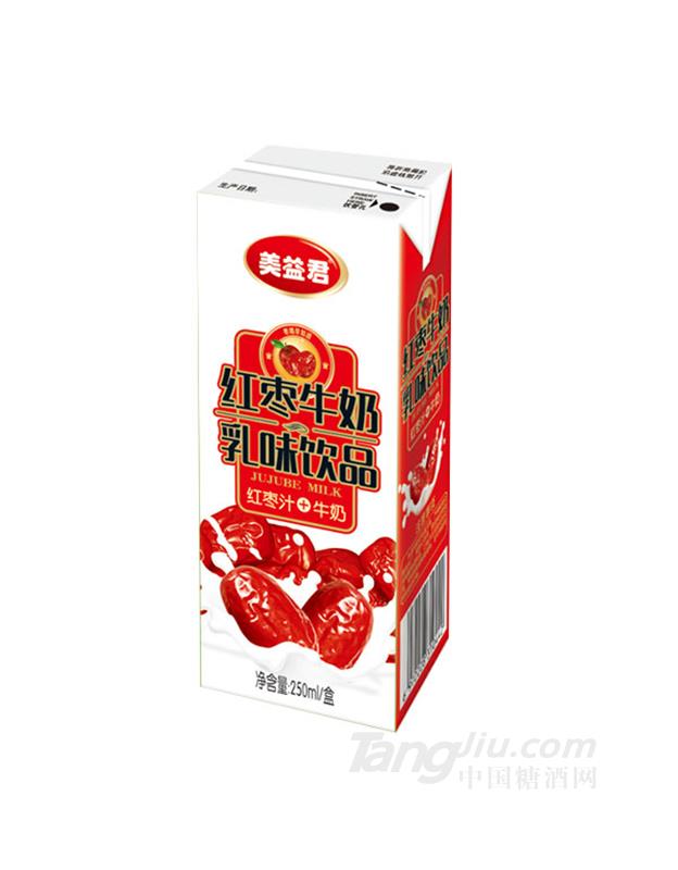 美益君红枣牛奶乳味饮品250ml