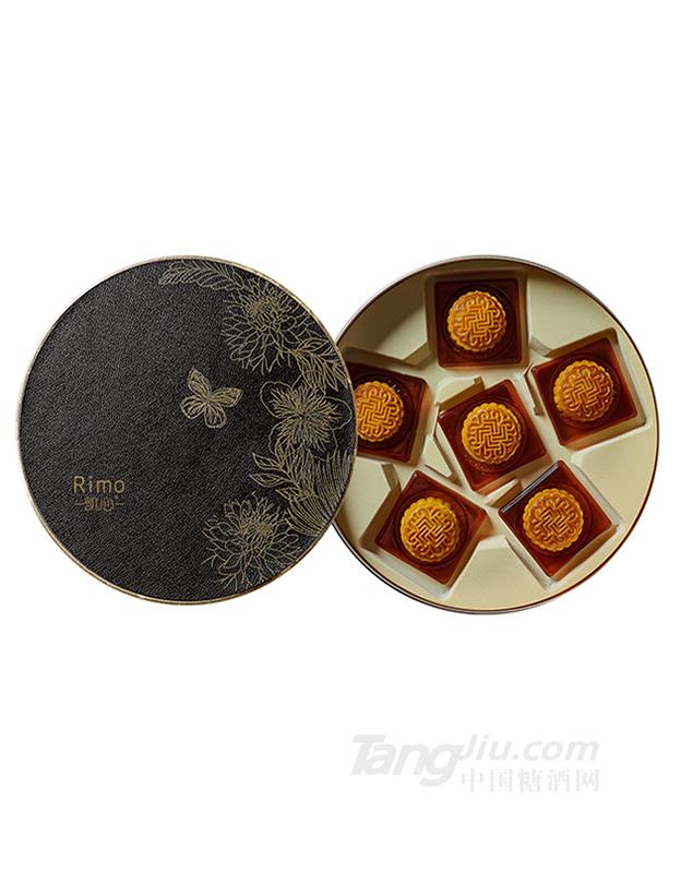 凯心高端定制蝶恋花de爱炭烧流心月饼礼盒