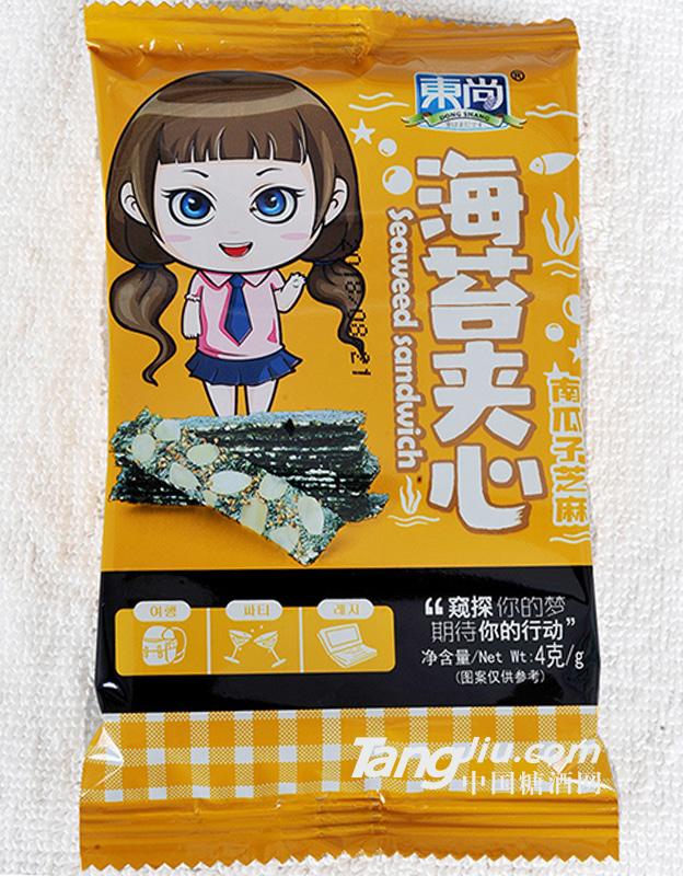 南瓜子夹心脆海苔