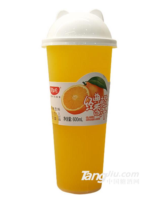 果椰浓经典香橙汁600ml