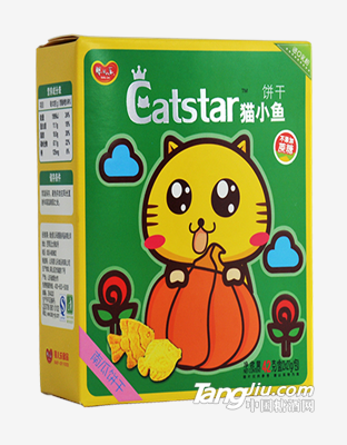 40g猫小鱼-南瓜饼干